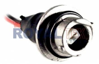 PORTALAMPARA ROYALTEK 1 POLO LAMPARA H 1 ( REFORMA ALUMINIO ) - VENTA EN PAQUETES DE 10 UNIDADES ---